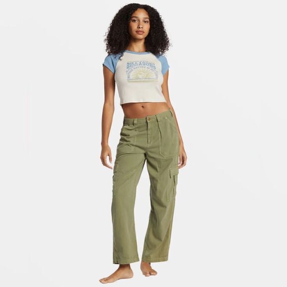 Billabong Blissed Raglan Tee - Picture 1 of 7